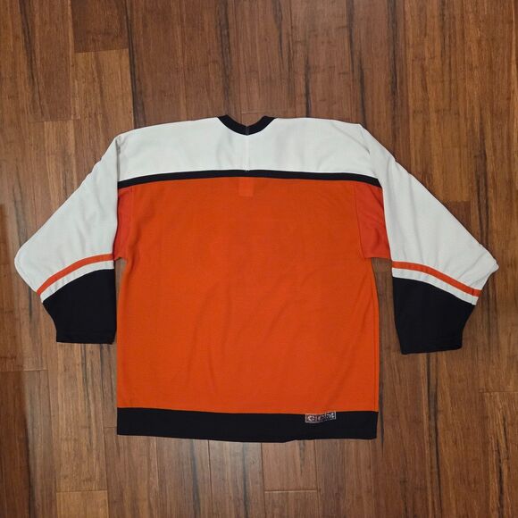 Vintage 1980's CCM Philadelphia Flyers Jersey Men's Large Maska - Picture 2 of 11